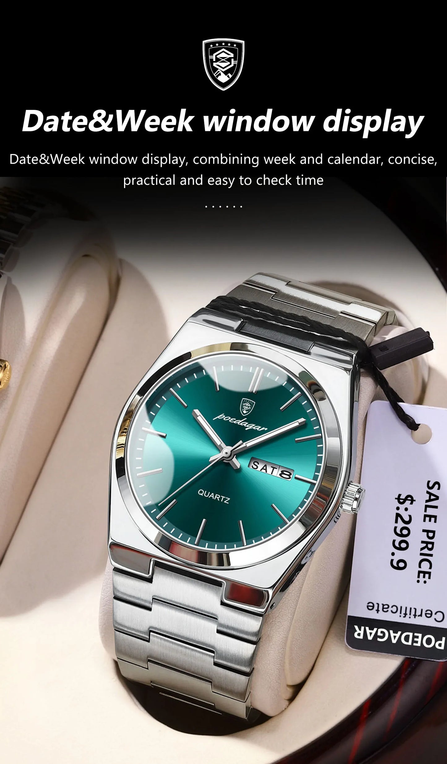 YEVKOV Empire™ Luxury Steel Watch — Billionaire Edition
Discover the elegance of power and precision.
The YEVKOV Empire™ Billionaire Watch combines timeless design with elite craftsmanship — made f