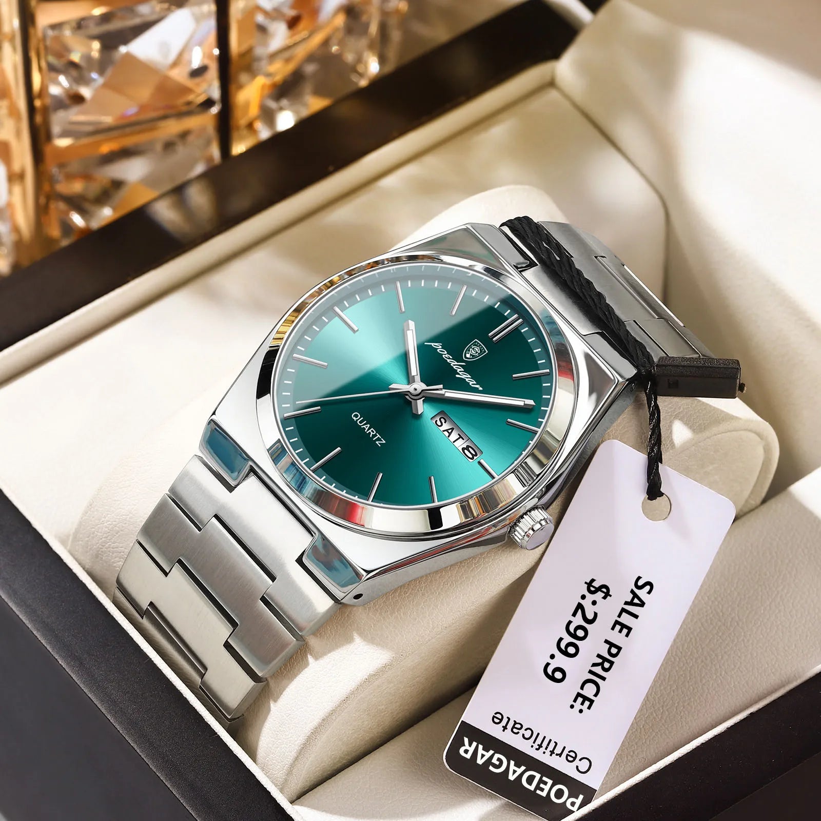 YEVKOV Empire™ Luxury Steel Watch — Billionaire Edition

Discover the elegance of power and precision.
The YEVKOV Empire™ Billionaire Watch combines timeless design with elite craftsmanship — made f