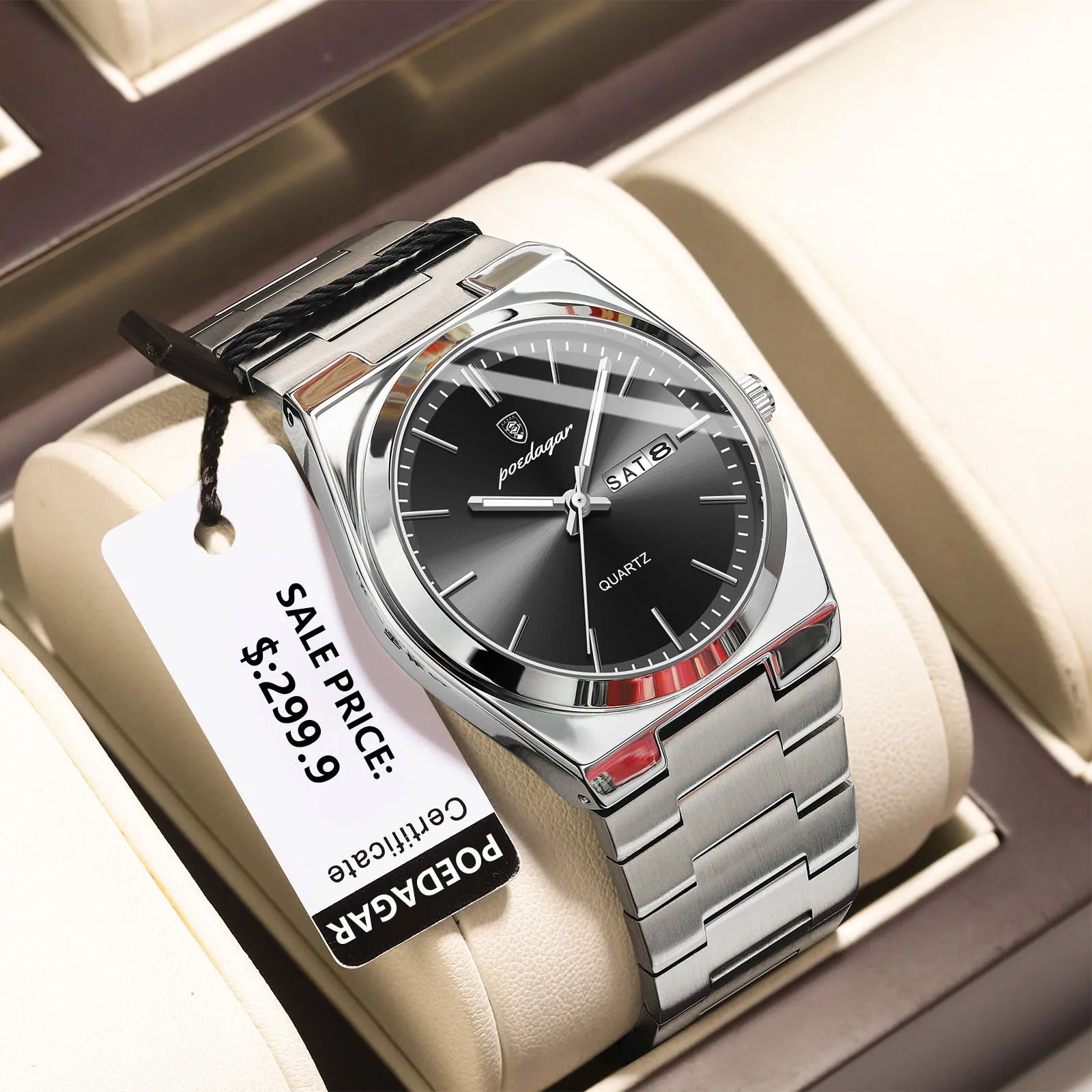 YEVKOV Empire™ Luxury Steel Watch — Billionaire Edition

Discover the elegance of power and precision.
The YEVKOV Empire™ Billionaire Watch combines timeless design with elite craftsmanship — made f