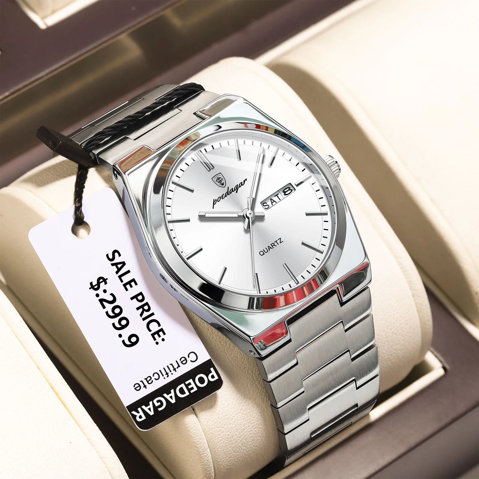 YEVKOV Empire™ Luxury Steel Watch — Billionaire Edition

Discover the elegance of power and precision.
The YEVKOV Empire™ Billionaire Watch combines timeless design with elite craftsmanship — made f