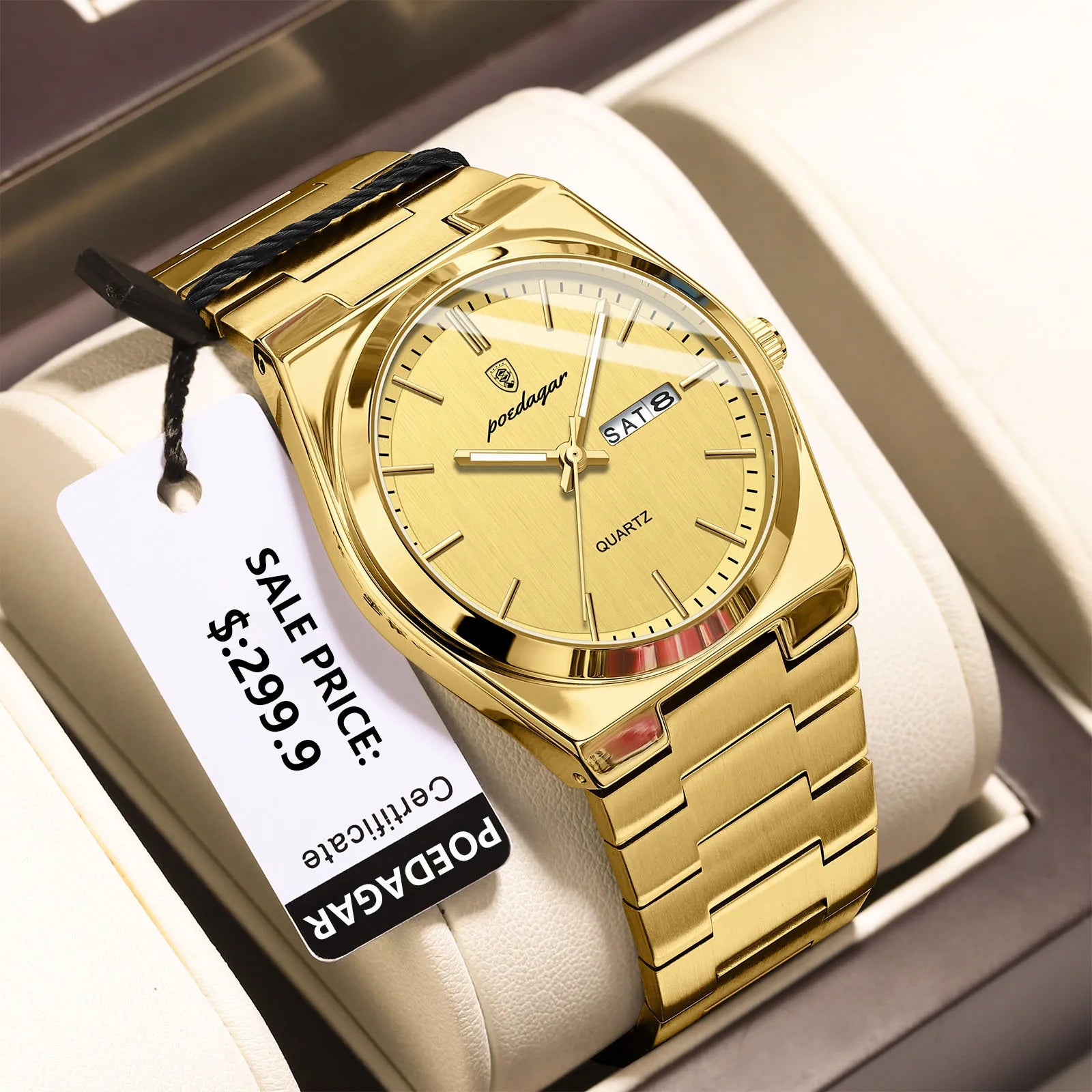 YEVKOV Empire™ Luxury Steel Watch — Billionaire Edition

Discover the elegance of power and precision.
The YEVKOV Empire™ Billionaire Watch combines timeless design with elite craftsmanship — made f