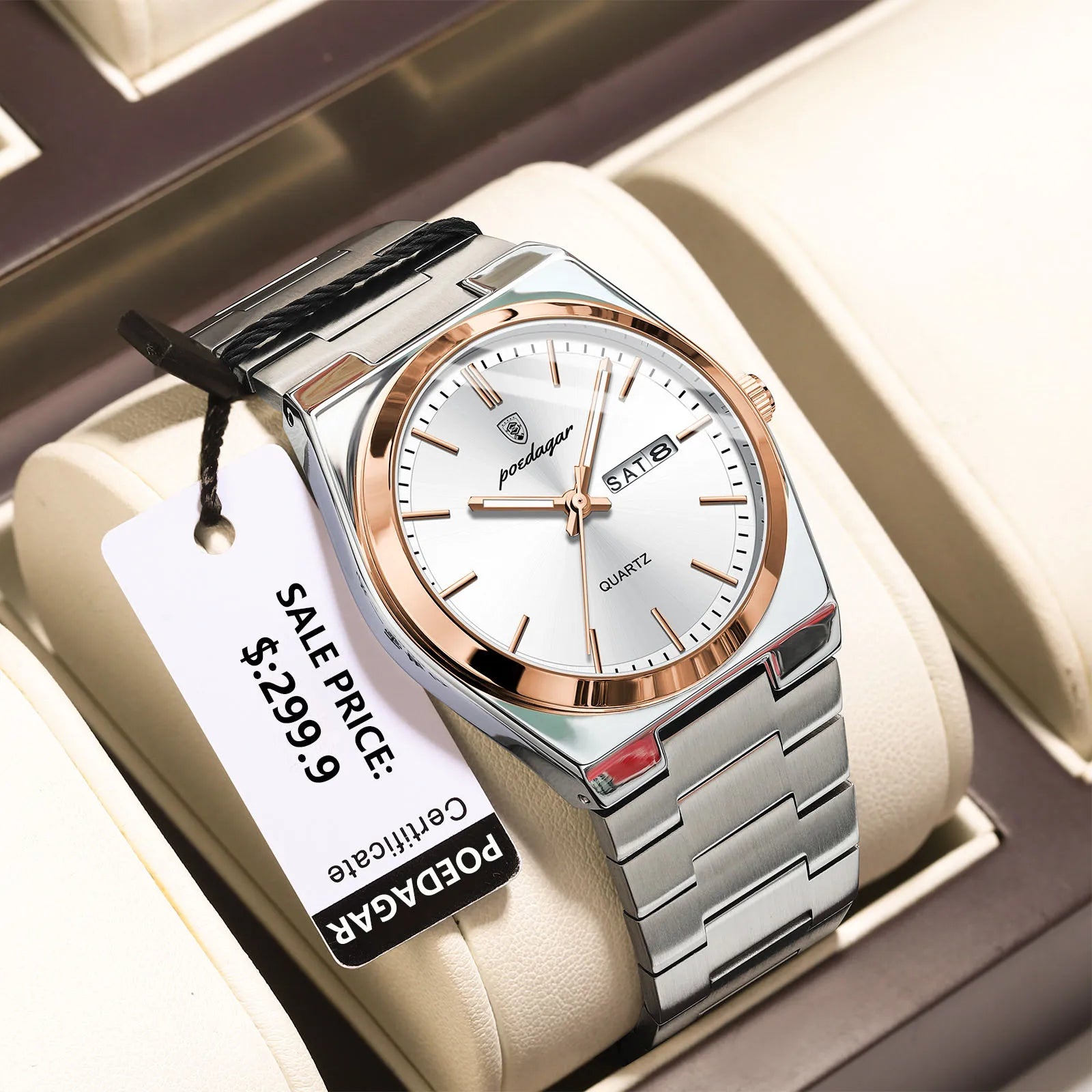 YEVKOV Empire™ Luxury Steel Watch — Billionaire Edition

Discover the elegance of power and precision.
The YEVKOV Empire™ Billionaire Watch combines timeless design with elite craftsmanship — made f