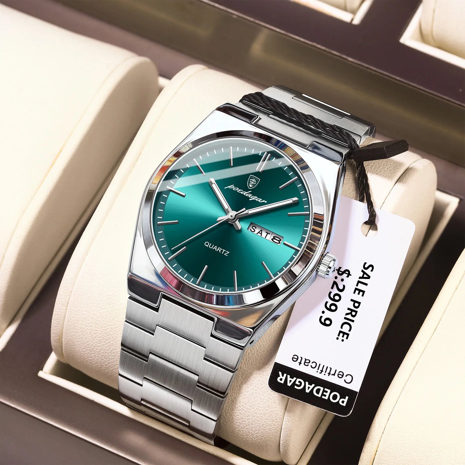 YEVKOV Empire™ Luxury Steel Watch — Billionaire Edition

Discover the elegance of power and precision.
The YEVKOV Empire™ Billionaire Watch combines timeless design with elite craftsmanship — made f