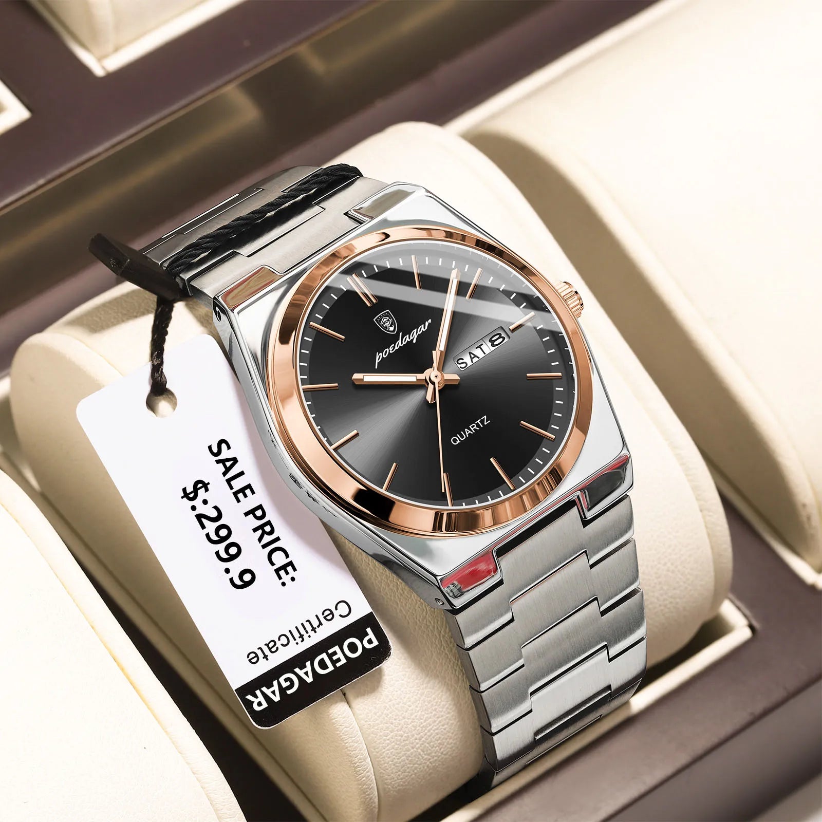 YEVKOV Empire™ Luxury Steel Watch — Billionaire Edition

Discover the elegance of power and precision.
The YEVKOV Empire™ Billionaire Watch combines timeless design with elite craftsmanship — made f