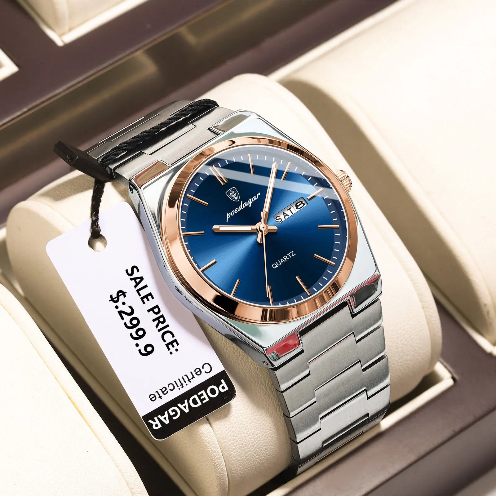YEVKOV Empire™ Luxury Steel Watch — Billionaire Edition

Discover the elegance of power and precision.
The YEVKOV Empire™ Billionaire Watch combines timeless design with elite craftsmanship — made f