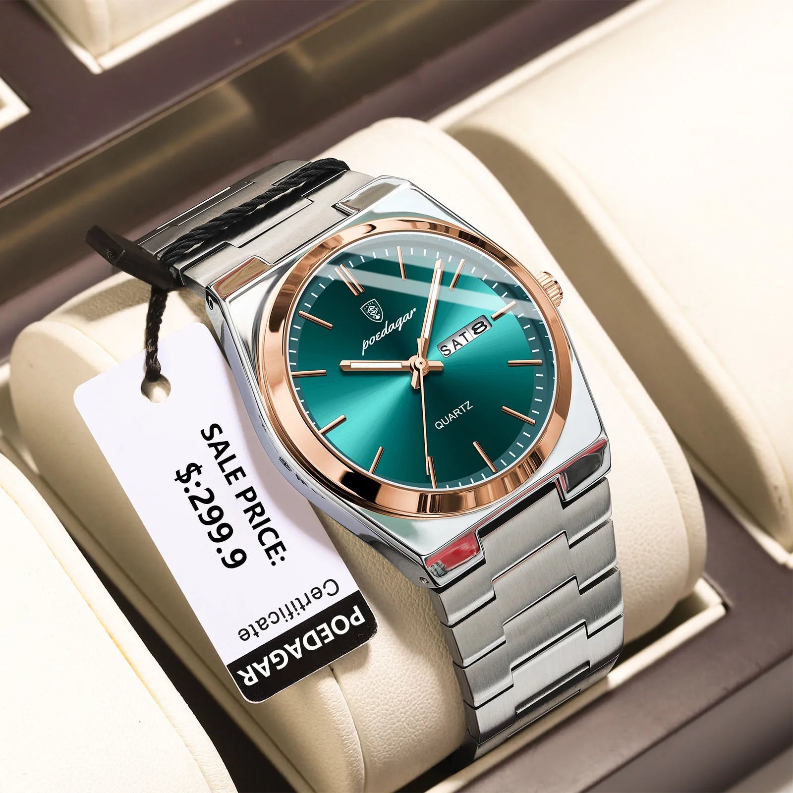 YEVKOV Empire™ Luxury Steel Watch — Billionaire Edition

Discover the elegance of power and precision.
The YEVKOV Empire™ Billionaire Watch combines timeless design with elite craftsmanship — made f