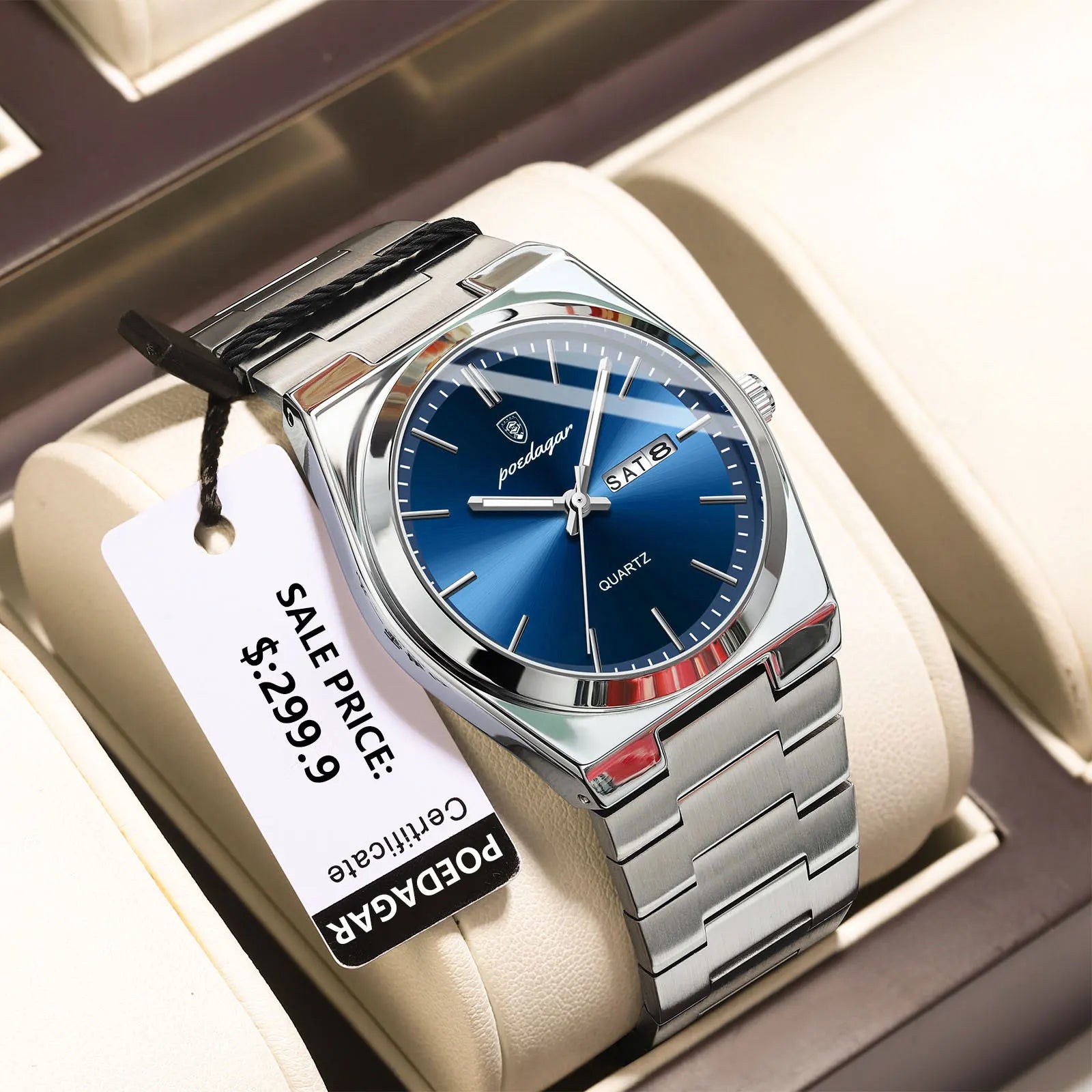 YEVKOV Empire™ Luxury Steel Watch — Billionaire Edition

Discover the elegance of power and precision.
The YEVKOV Empire™ Billionaire Watch combines timeless design with elite craftsmanship — made f
